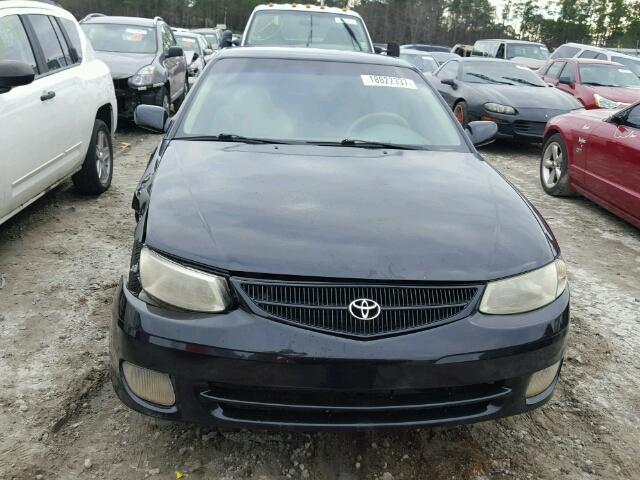 2T1CG22PXYC364183 - 2000 TOYOTA CAMRY SOLA BLACK photo 9