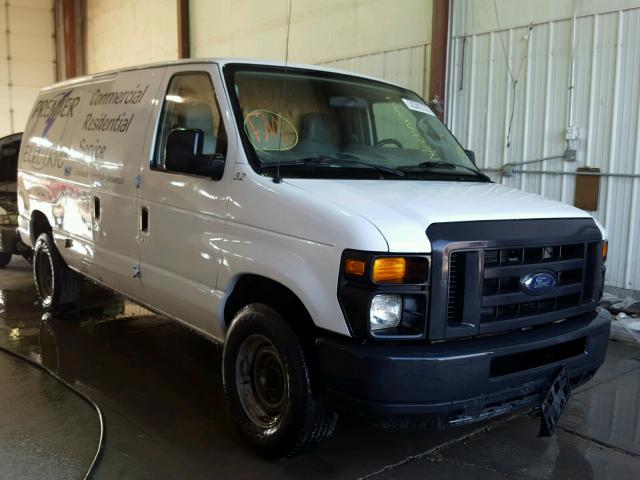 1FTNE2EW4DDA18516 - 2013 FORD ECONOLINE WHITE photo 1