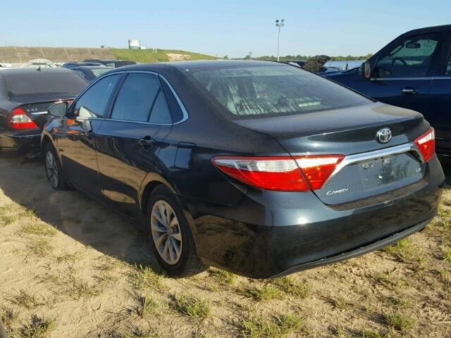 4T1BF1FK1FU931383 - 2015 TOYOTA CAMRY BLACK photo 3