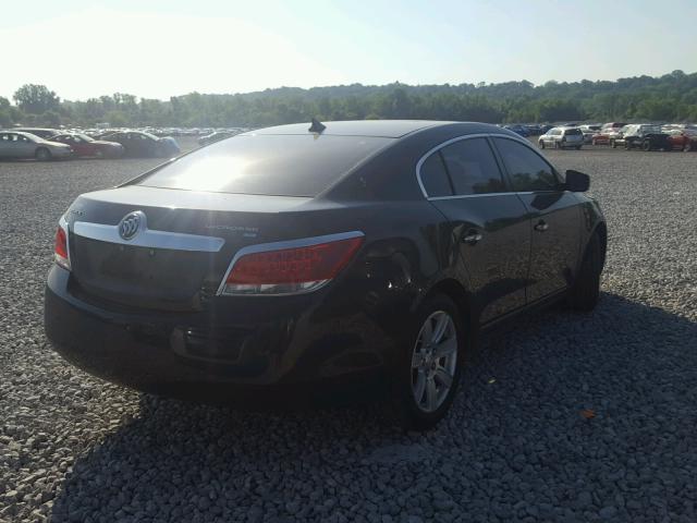 1G4GC5EG0AF217275 - 2010 BUICK LACROSSE C BLACK photo 4