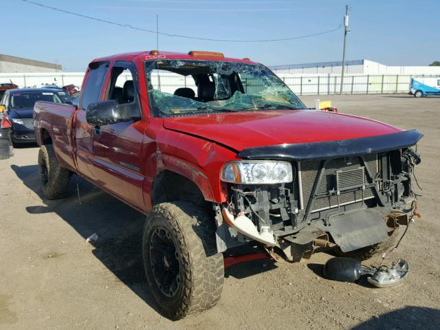 1GTHK29U67E192973 - 2007 GMC SIERRA K25 RED photo 1