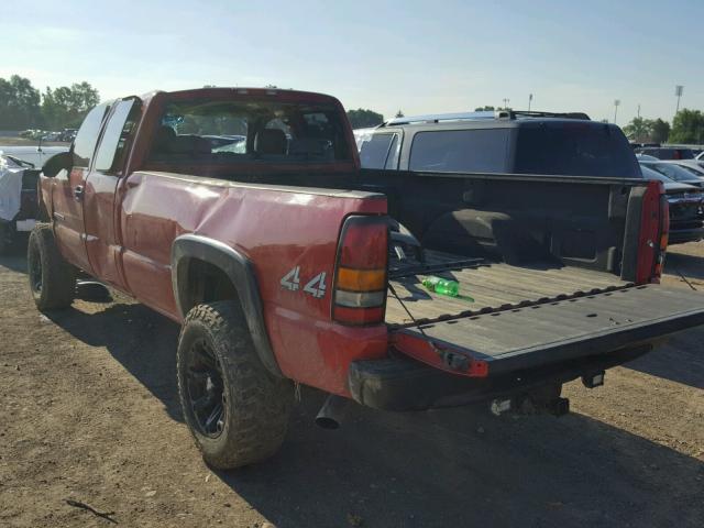 1GTHK29U67E192973 - 2007 GMC SIERRA K25 RED photo 3