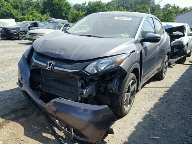 3CZRU6H57JM706115 - 2018 HONDA HR-V EX GRAY photo 2