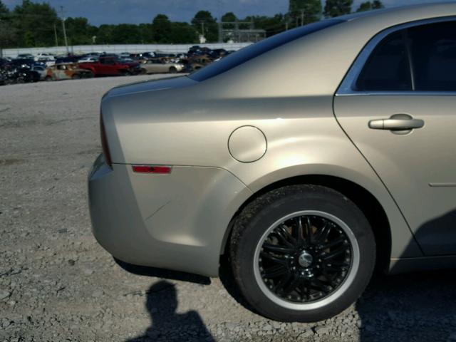 1G1ZG57B594234172 - 2009 CHEVROLET MALIBU LS TAN photo 10