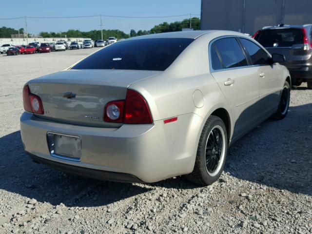 1G1ZG57B594234172 - 2009 CHEVROLET MALIBU LS TAN photo 4