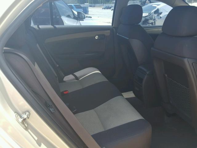 1G1ZG57B594234172 - 2009 CHEVROLET MALIBU LS TAN photo 6