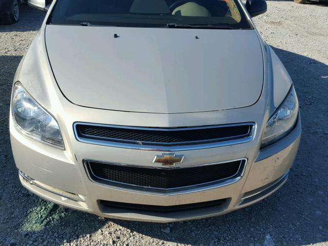 1G1ZG57B594234172 - 2009 CHEVROLET MALIBU LS TAN photo 7