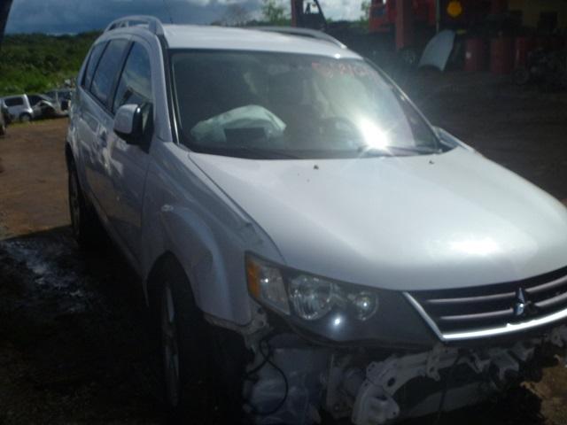 JA4MT41X27Z015305 - 2007 MITSUBISHI OUTLANDER WHITE photo 1