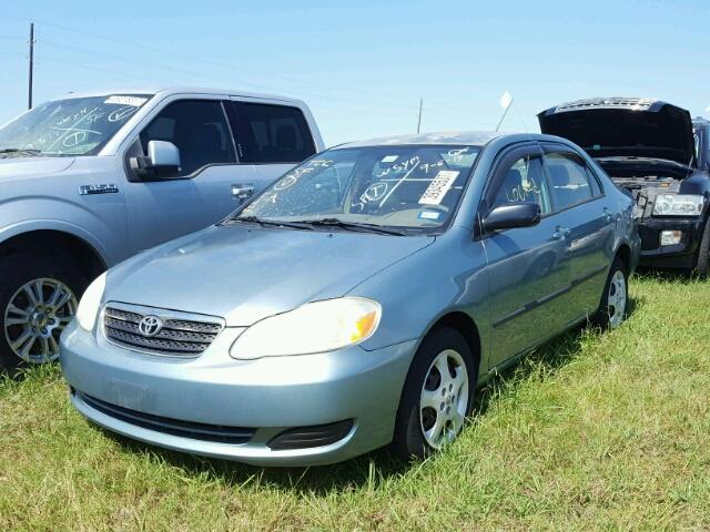 1NXBR32E66Z676068 - 2006 TOYOTA COROLLA BLUE photo 2