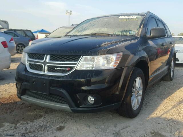 3C4PDCBBXGT114538 - 2016 DODGE JOURNEY SX BLACK photo 2