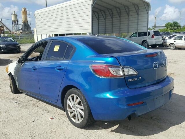 JM1BL1W76C1524536 - 2012 MAZDA 3 I BLUE photo 3