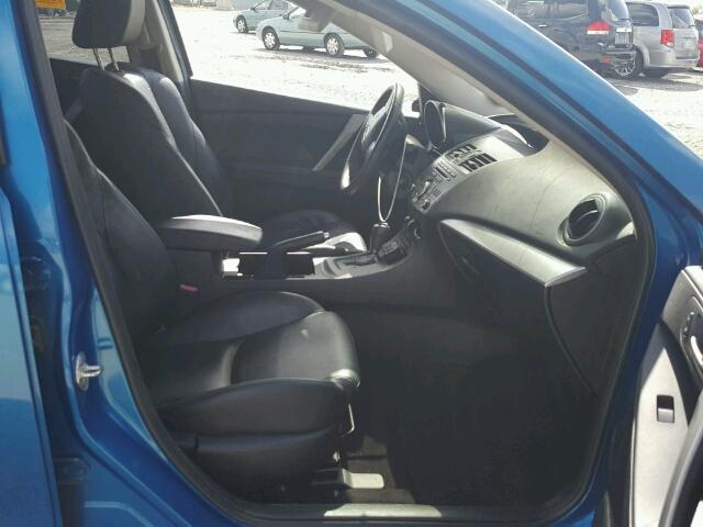 JM1BL1W76C1524536 - 2012 MAZDA 3 I BLUE photo 5