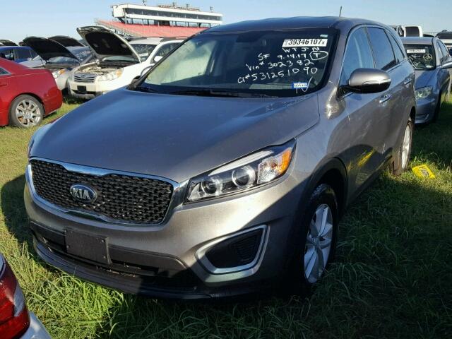 5XYPG4A33HG302382 - 2017 KIA SORENTO CHARCOAL photo 2