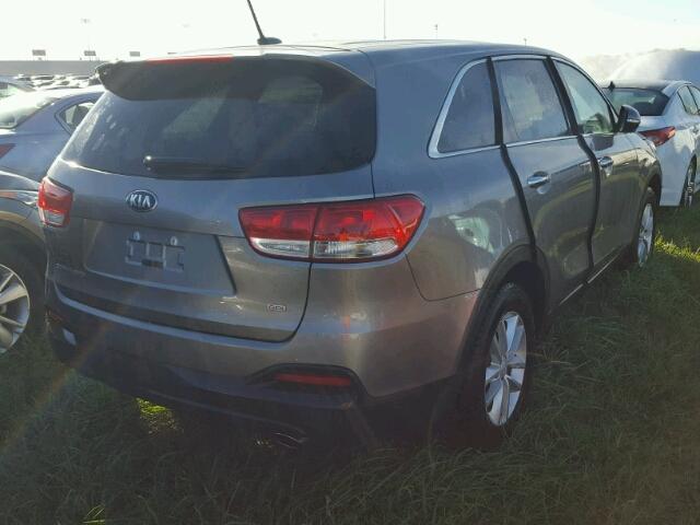 5XYPG4A33HG302382 - 2017 KIA SORENTO CHARCOAL photo 4