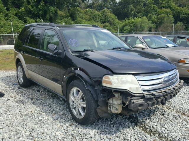 1FMDK07W98GA16279 - 2008 FORD TAURUS X BLACK photo 1