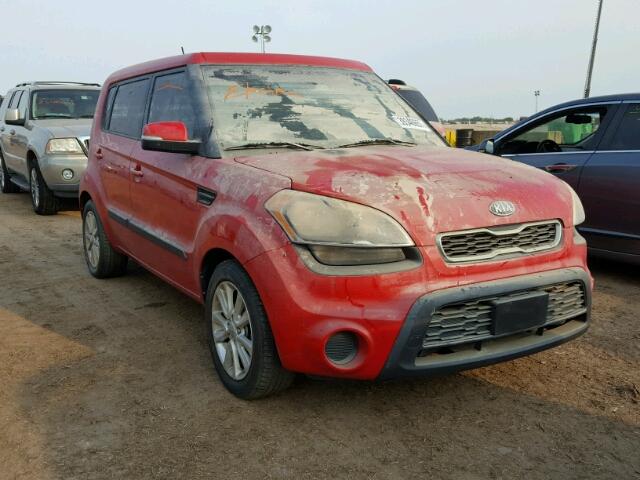 KNDJT2A61C7462721 - 2012 KIA SOUL RED photo 1