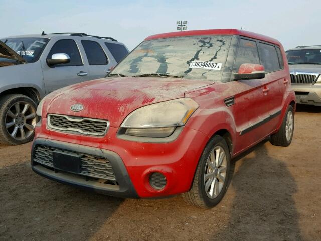 KNDJT2A61C7462721 - 2012 KIA SOUL RED photo 2