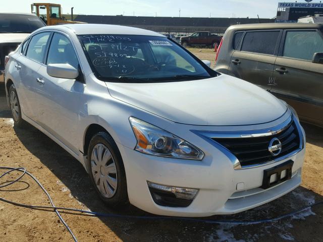 1N4AL3AP3DN519809 - 2013 NISSAN ALTIMA 2.5 WHITE photo 1