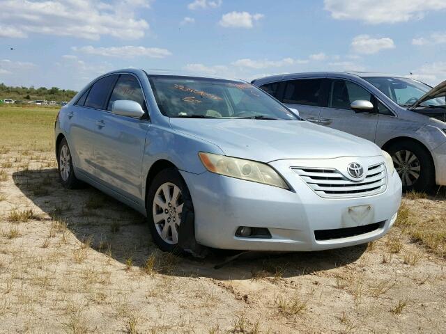 4T1BK46K17U509614 - 2007 TOYOTA CAMRY NEW BLUE photo 1