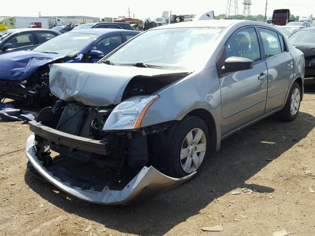 3N1AB6AP6CL673169 - 2012 NISSAN SENTRA 2.0 GRAY photo 2