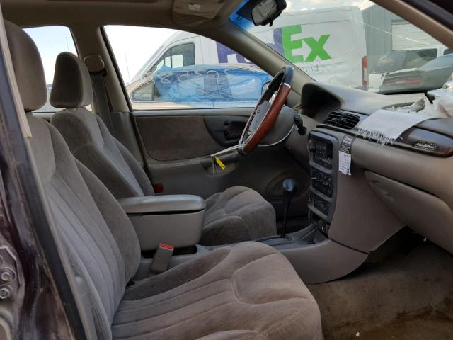 1G1NE52M8X6207188 - 1999 CHEVROLET MALIBU LS ბურგუნდია ფოტო 5