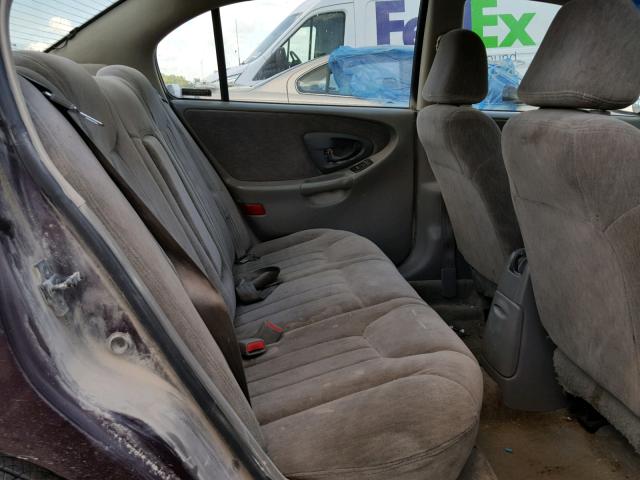 1G1NE52M8X6207188 - 1999 CHEVROLET MALIBU LS ბურგუნდია ფოტო 6