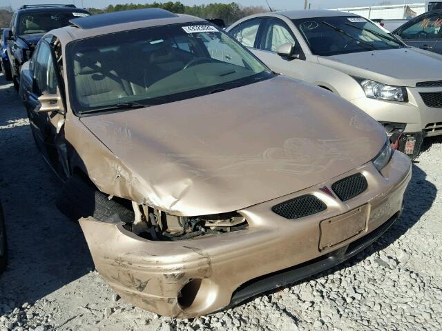 1G2WR52112F195761 - 2002 PONTIAC GRAND PRIX BEIGE photo 1