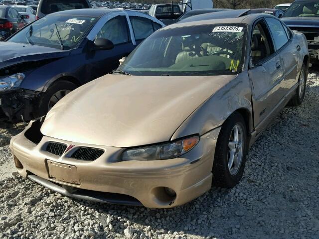 1G2WR52112F195761 - 2002 PONTIAC GRAND PRIX BEIGE photo 2