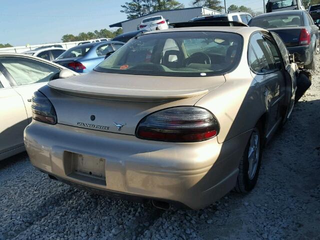 1G2WR52112F195761 - 2002 PONTIAC GRAND PRIX BEIGE photo 4