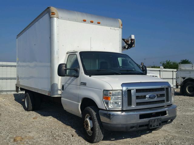 1FDXE4FSXADA72359 - 2010 FORD E450 WHITE photo 1