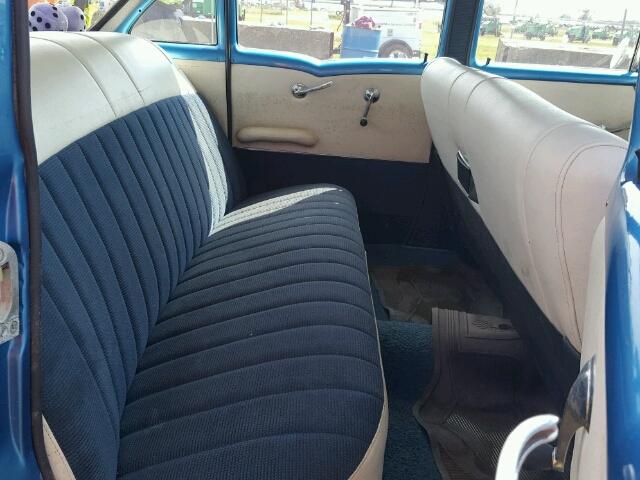 VB57S284576 - 1957 CHEVROLET 4 DR BLUE photo 6