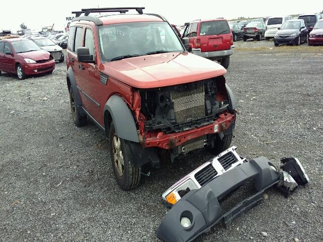 1D8GT28K97W721871 - 2007 DODGE NITRO SXT ORANGE photo 1