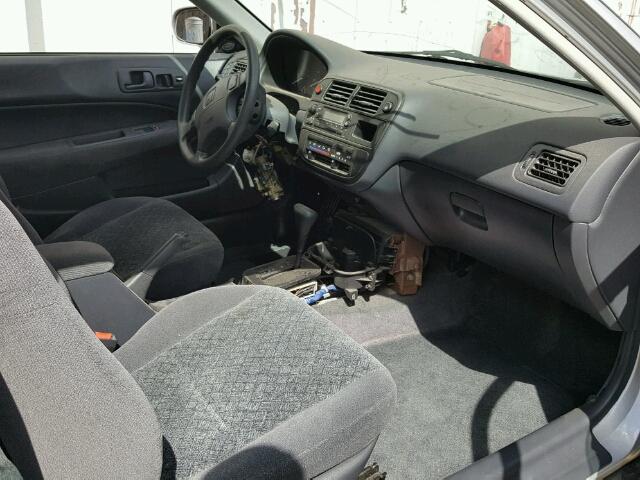 1HGEJ8242WL025489 - 1998 HONDA CIVIC EX SILVER photo 5