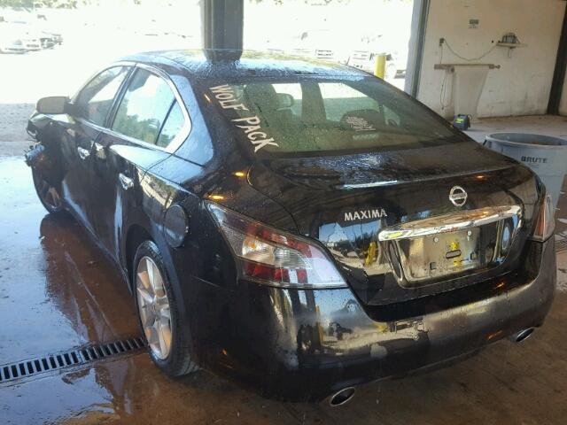 1N4AA5AP7EC454252 - 2014 NISSAN MAXIMA S BLACK photo 3