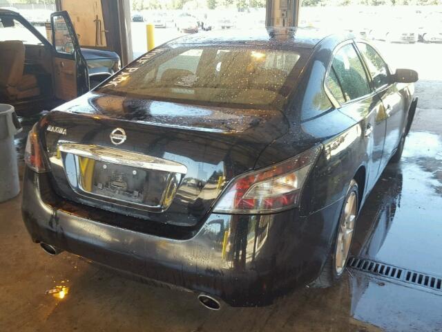 1N4AA5AP7EC454252 - 2014 NISSAN MAXIMA S BLACK photo 4