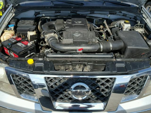 1N6AD0ER1BC429937 - 2011 NISSAN FRONTIER S SILVER photo 7