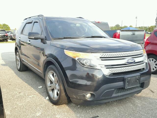 1FM5K7D94DGA11948 - 2013 FORD EXPLORER X CHARCOAL photo 1