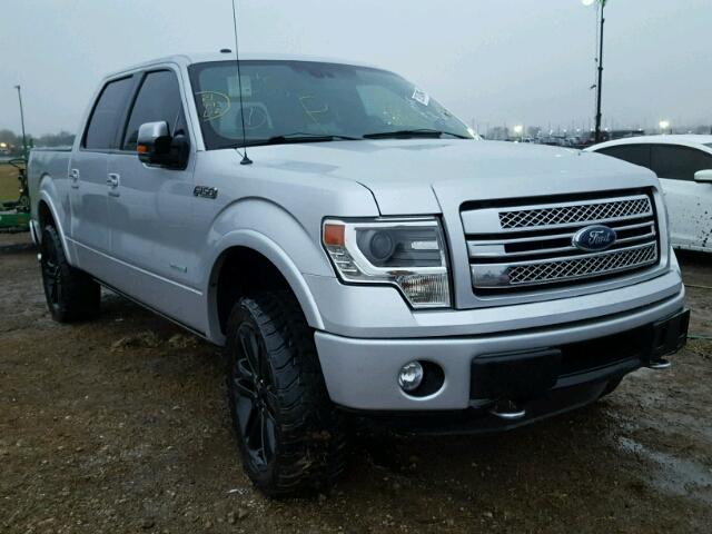 1FTFW1ET3EFA27974 - 2014 FORD F150 SILVER photo 1