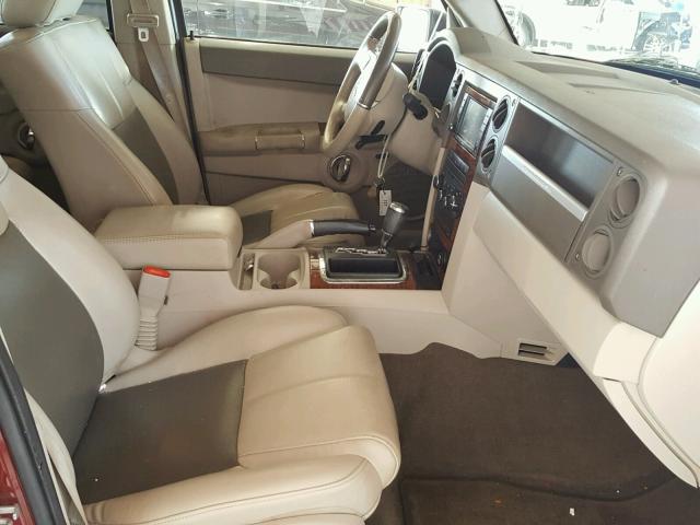 1J8HH58N58C180474 - 2008 JEEP COMMANDER 红色 照片 5