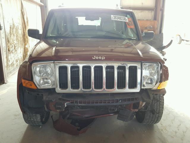 1J8HH58N58C180474 - 2008 JEEP COMMANDER 红色 照片 9
