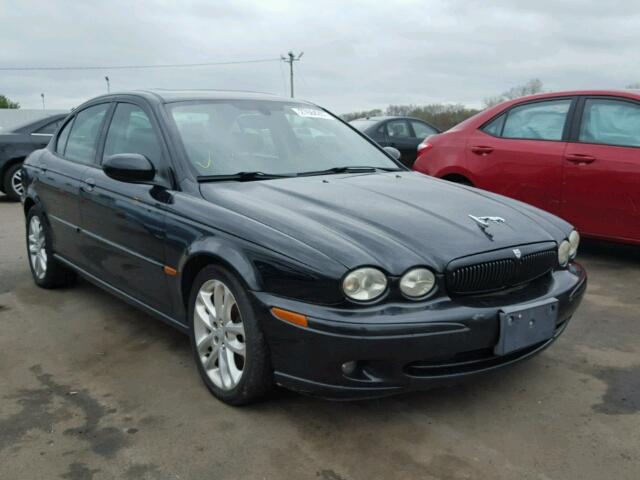 SAJEA53D42XC37605 - 2002 JAGUAR X-TYPE BLACK photo 1