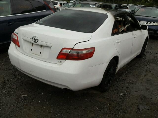 4T1BE46K17U515789 - 2007 TOYOTA CAMRY NEW WHITE photo 4