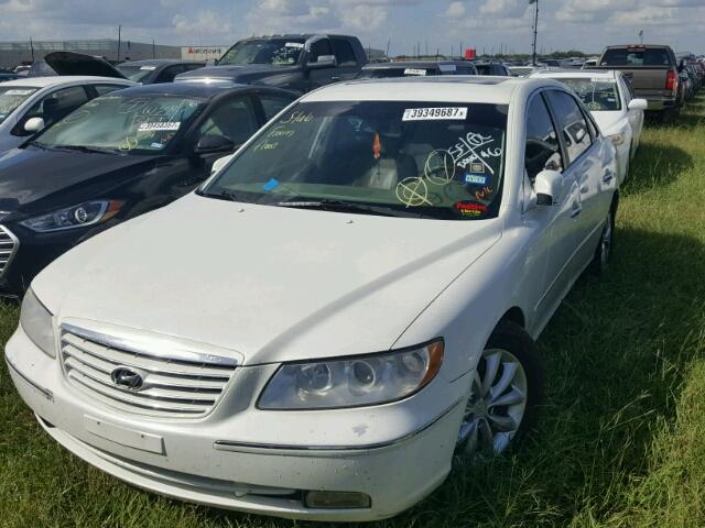 KMHFC46F86A120034 - 2006 HYUNDAI AZERA WHITE photo 2