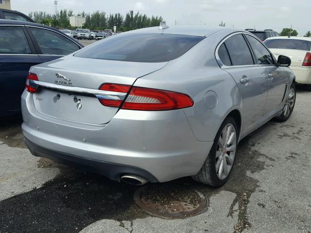 SAJWA0FS8FPU88549 - 2015 JAGUAR XF PREMIUM SILVER photo 4