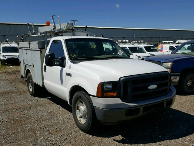 1FDSF30526EB15419 - 2006 FORD F350 SRW S WHITE photo 1