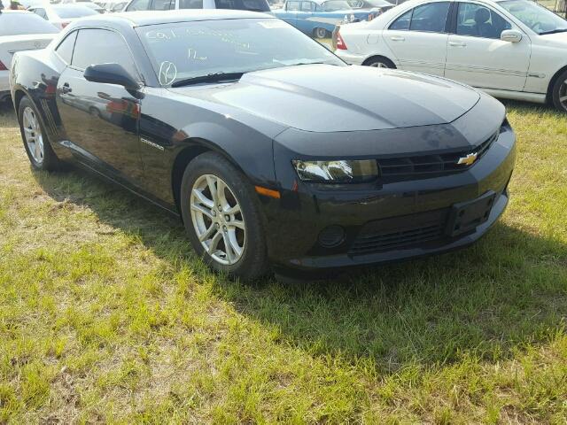 2G1FA1E31E9216980 - 2014 CHEVROLET CAMARO LS BLACK photo 1