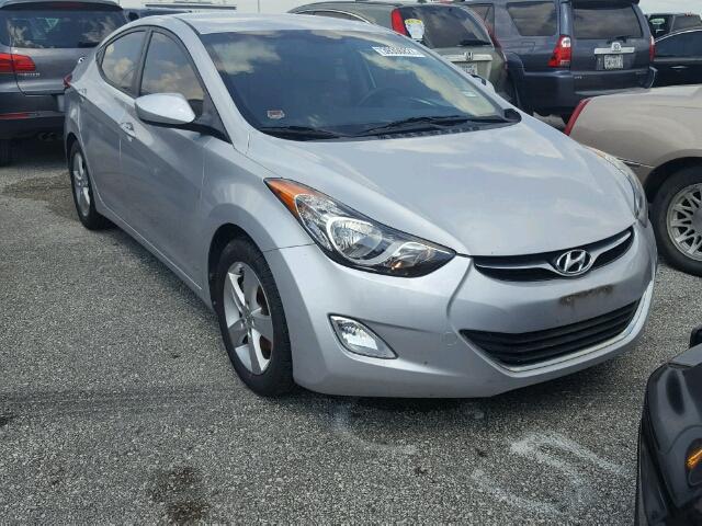 KMHDH4AE7CU339942 - 2012 HYUNDAI ELANTRA GL SILVER photo 1