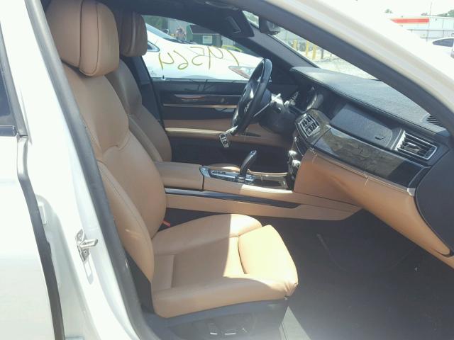 WBAKB4C59CC576851 - 2012 BMW 740 LI WHITE photo 5