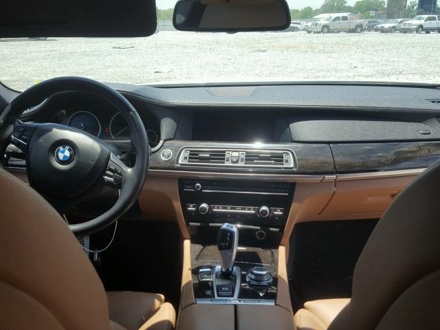 WBAKB4C59CC576851 - 2012 BMW 740 LI WHITE photo 9