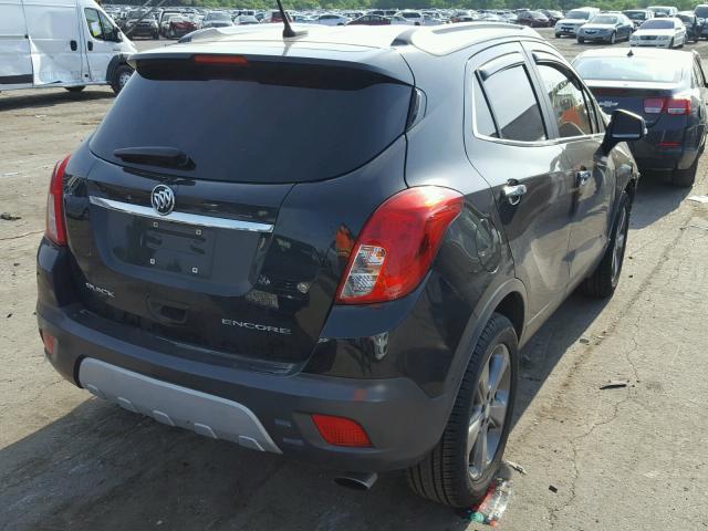 KL4CJBSB1EB688987 - 2014 BUICK ENCORE CON CHARCOAL photo 4